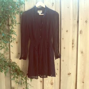 COPY - Denim&Supply Ralph Lauren long sleeve black dress